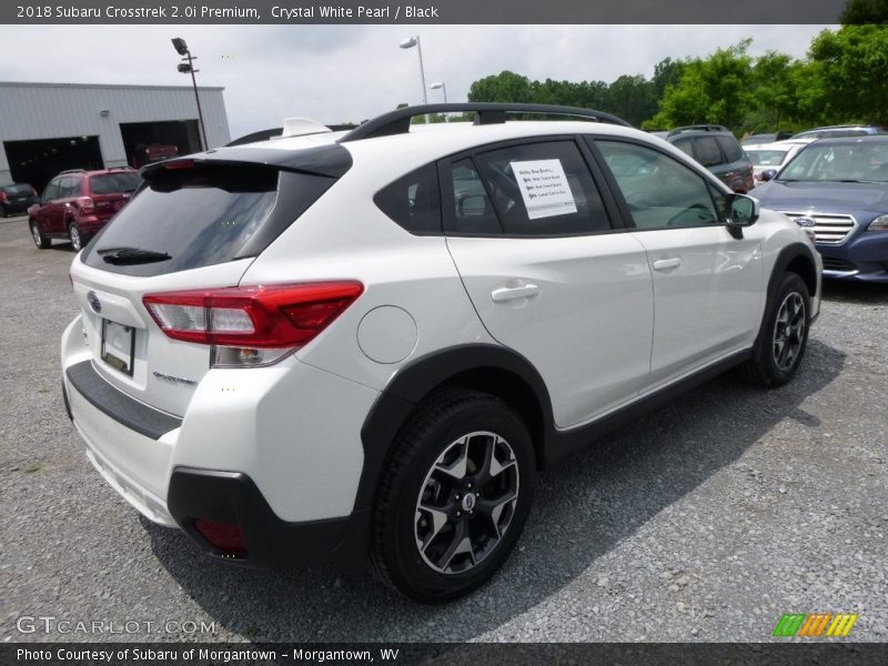 Crystal White Pearl / Black 2018 Subaru Crosstrek 2.0i Premium