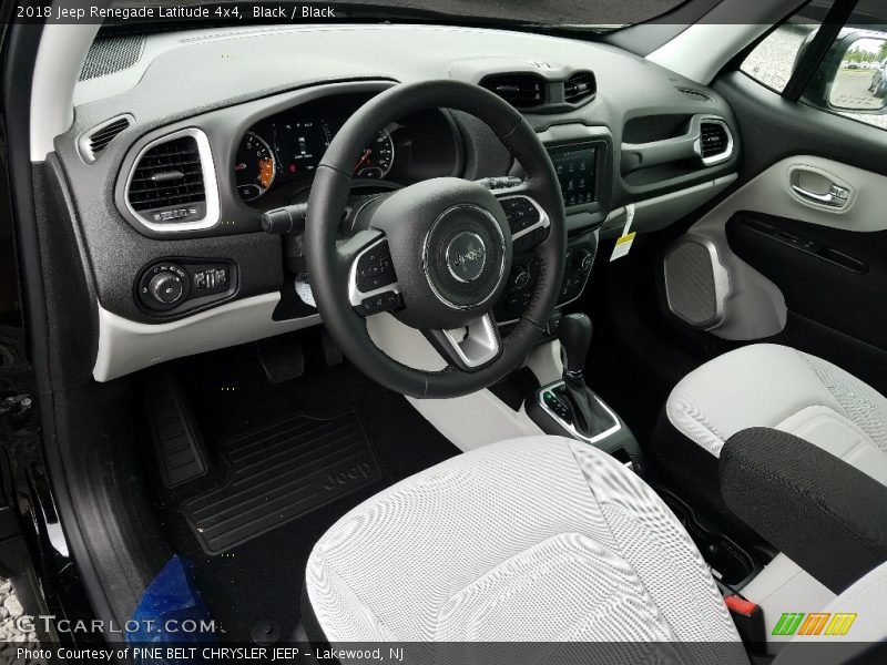 Black / Black 2018 Jeep Renegade Latitude 4x4