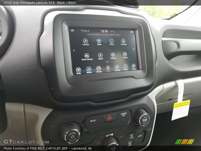Black / Black 2018 Jeep Renegade Latitude 4x4