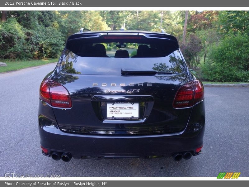 Black / Black 2013 Porsche Cayenne GTS