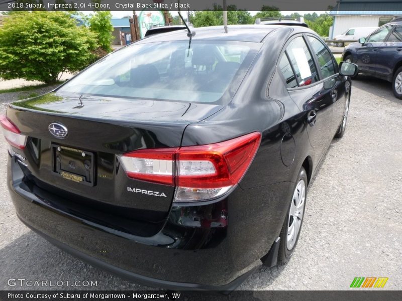 Crystal Black Silica / Black 2018 Subaru Impreza 2.0i 4-Door