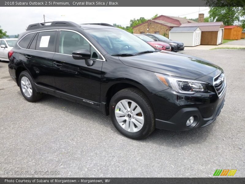 Crystal Black Silica / Black 2018 Subaru Outback 2.5i Premium