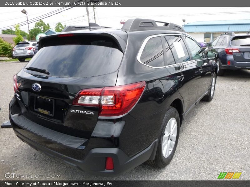 Crystal Black Silica / Black 2018 Subaru Outback 2.5i Premium