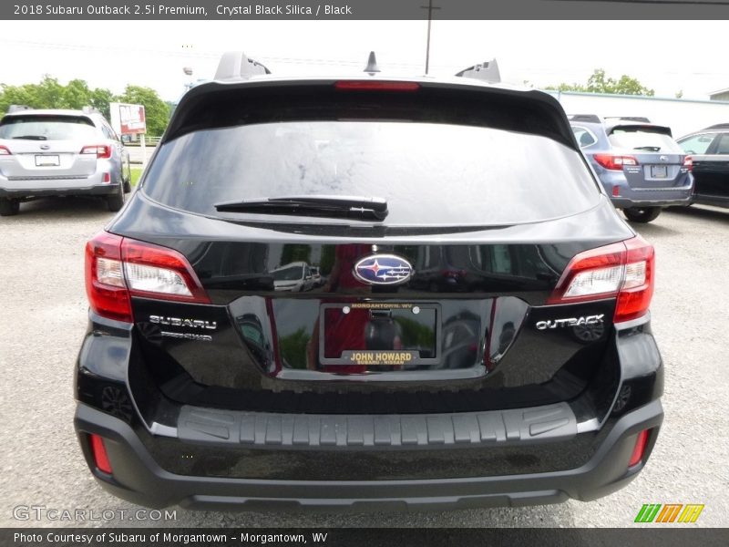 Crystal Black Silica / Black 2018 Subaru Outback 2.5i Premium