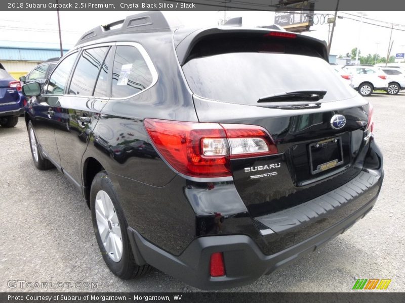 Crystal Black Silica / Black 2018 Subaru Outback 2.5i Premium