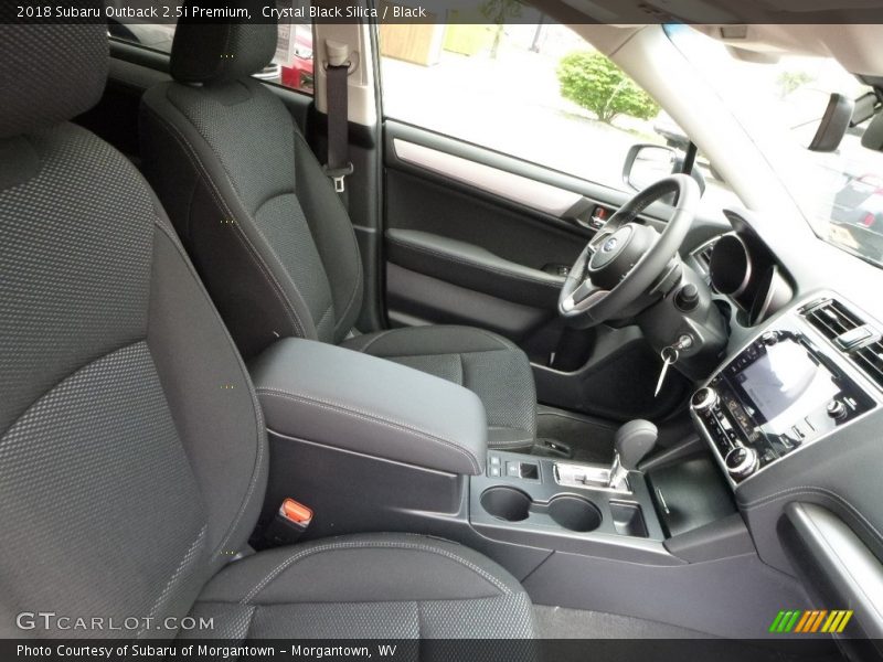 Crystal Black Silica / Black 2018 Subaru Outback 2.5i Premium