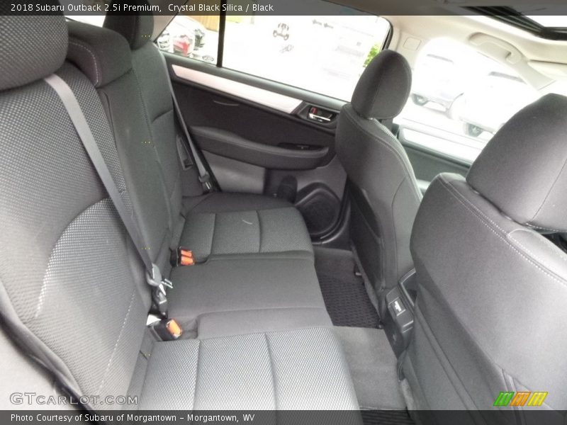 Crystal Black Silica / Black 2018 Subaru Outback 2.5i Premium