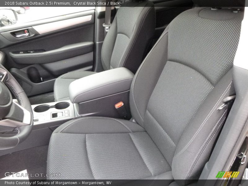 Crystal Black Silica / Black 2018 Subaru Outback 2.5i Premium