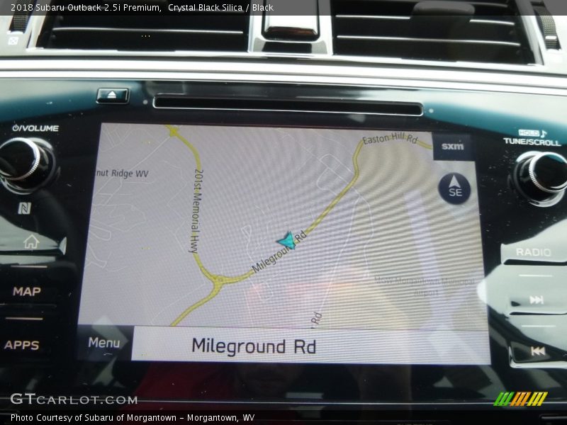 Crystal Black Silica / Black 2018 Subaru Outback 2.5i Premium