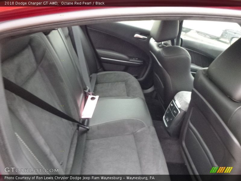 Octane Red Pearl / Black 2018 Dodge Charger GT AWD