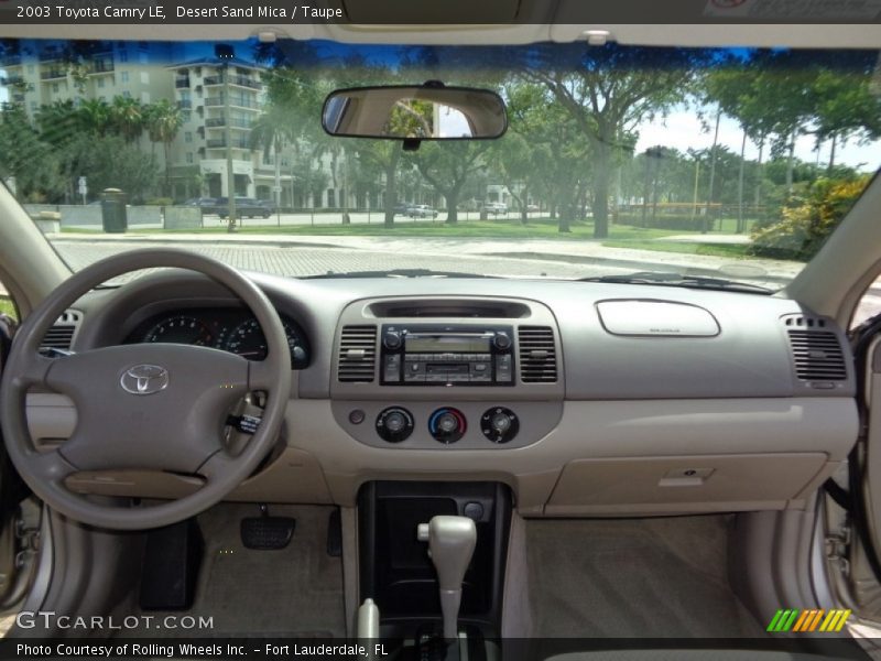 Desert Sand Mica / Taupe 2003 Toyota Camry LE