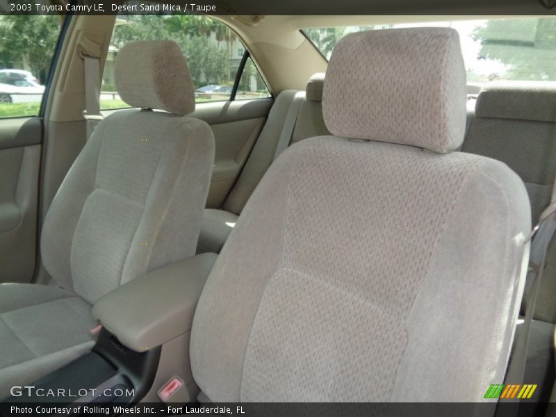Desert Sand Mica / Taupe 2003 Toyota Camry LE