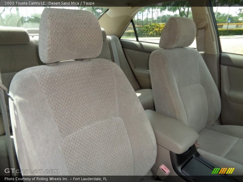 Desert Sand Mica / Taupe 2003 Toyota Camry LE