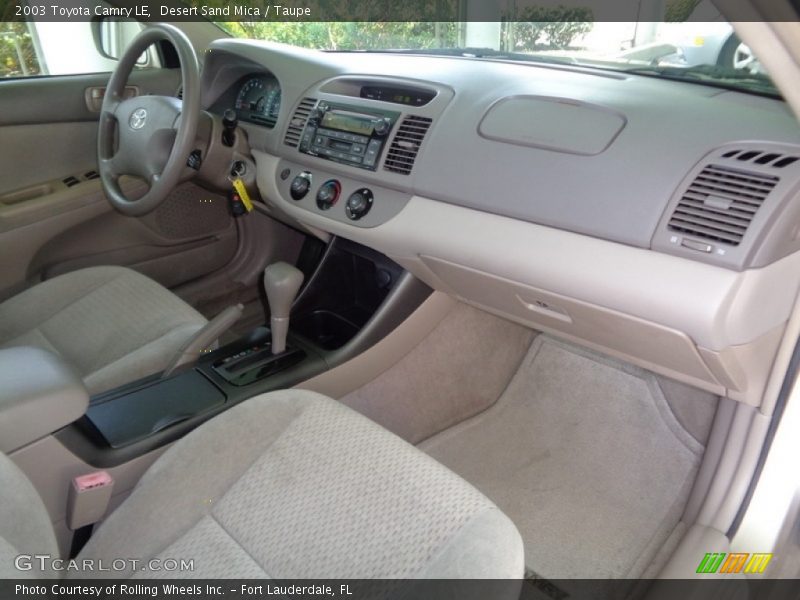 Desert Sand Mica / Taupe 2003 Toyota Camry LE