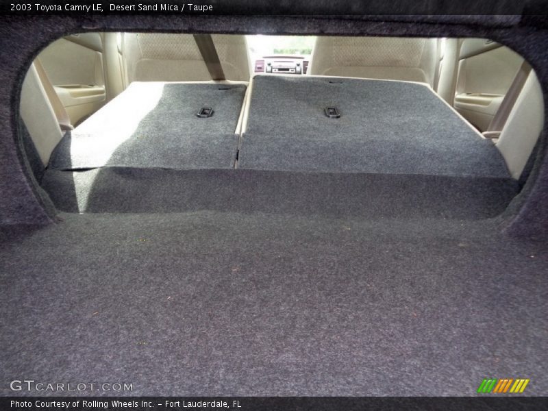 Desert Sand Mica / Taupe 2003 Toyota Camry LE