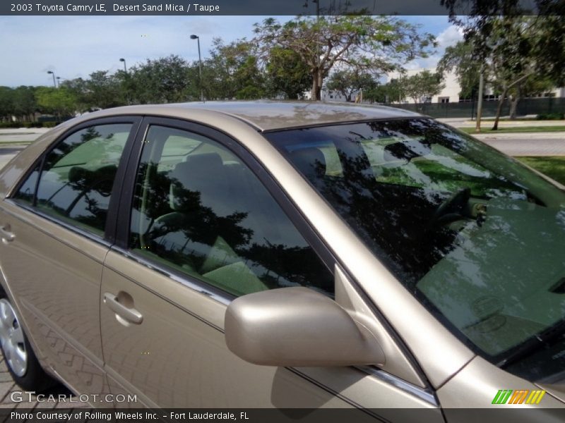 Desert Sand Mica / Taupe 2003 Toyota Camry LE