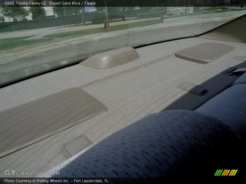 Desert Sand Mica / Taupe 2003 Toyota Camry LE