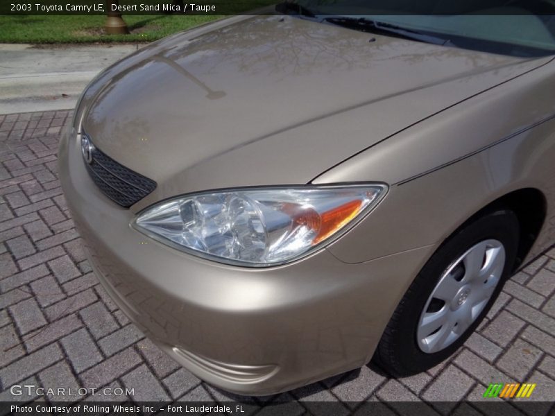 Desert Sand Mica / Taupe 2003 Toyota Camry LE