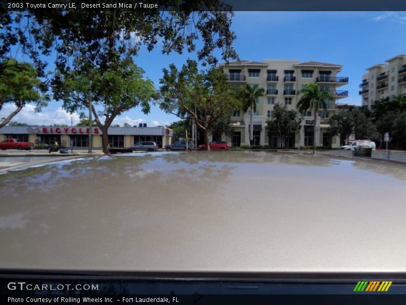 Desert Sand Mica / Taupe 2003 Toyota Camry LE