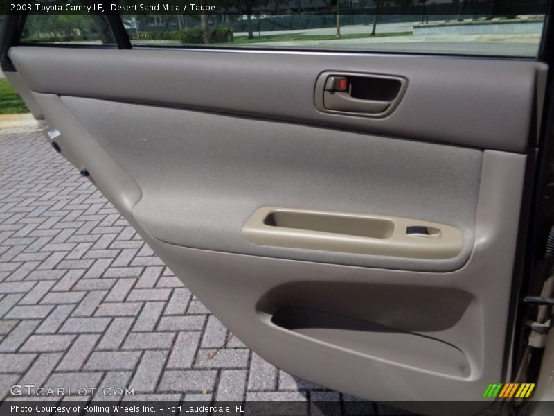 Desert Sand Mica / Taupe 2003 Toyota Camry LE