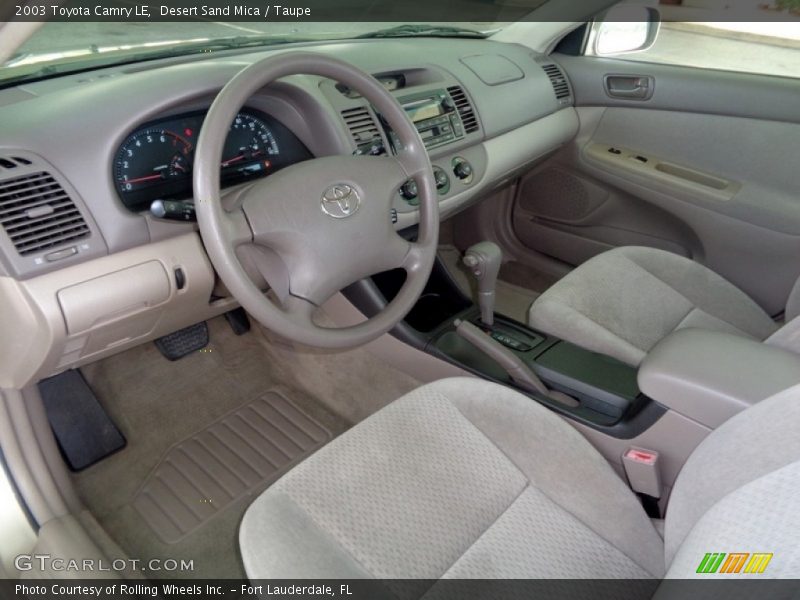 Desert Sand Mica / Taupe 2003 Toyota Camry LE