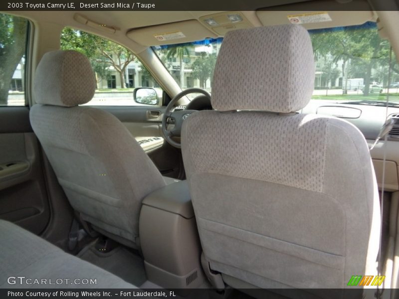 Desert Sand Mica / Taupe 2003 Toyota Camry LE