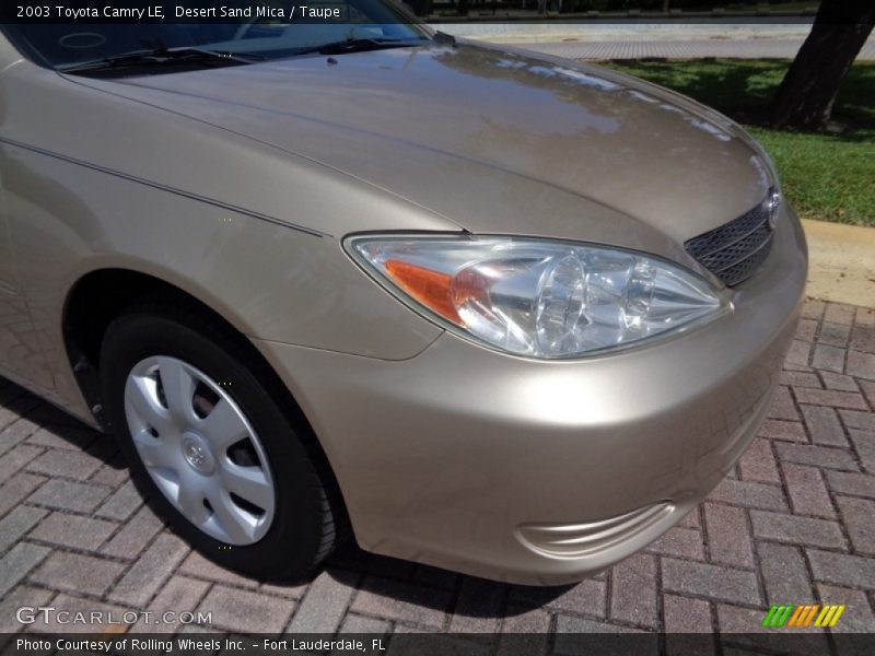 Desert Sand Mica / Taupe 2003 Toyota Camry LE