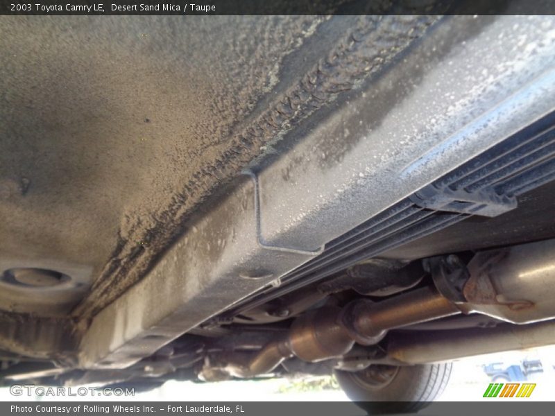 Desert Sand Mica / Taupe 2003 Toyota Camry LE