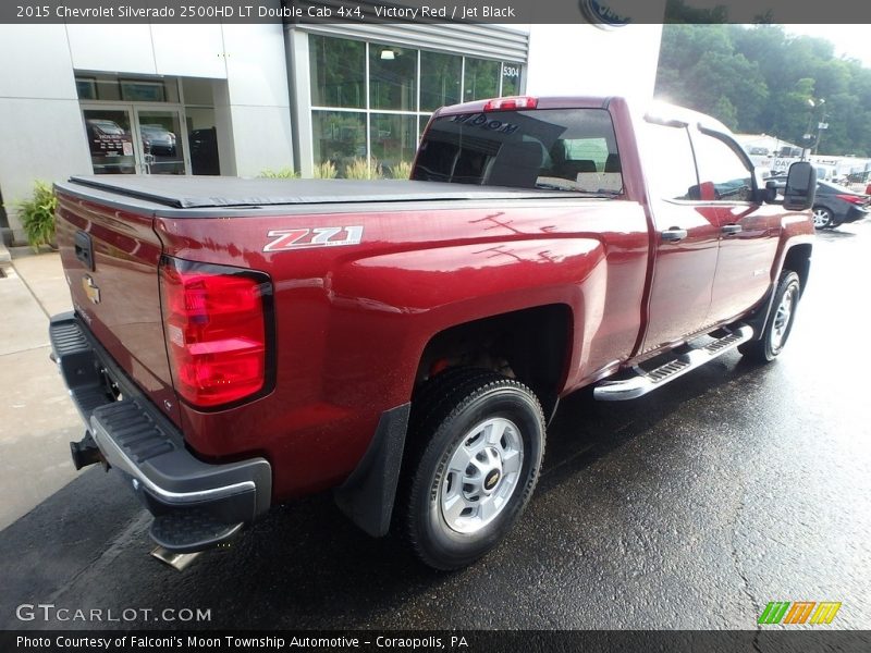 Victory Red / Jet Black 2015 Chevrolet Silverado 2500HD LT Double Cab 4x4