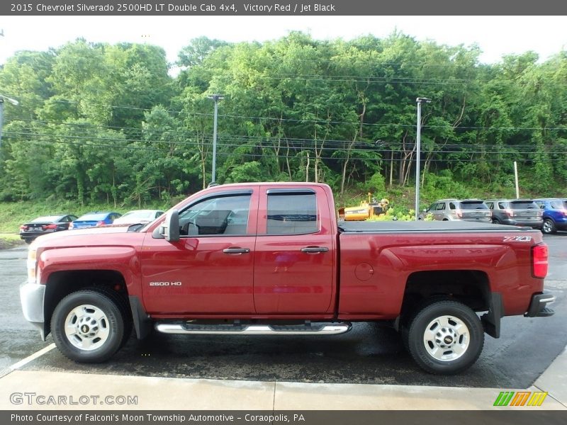 Victory Red / Jet Black 2015 Chevrolet Silverado 2500HD LT Double Cab 4x4