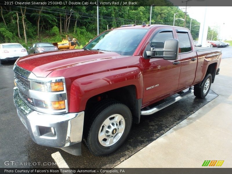 Victory Red / Jet Black 2015 Chevrolet Silverado 2500HD LT Double Cab 4x4