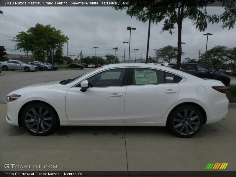  2018 Mazda6 Grand Touring Snowflake White Pearl Mica