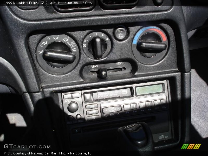 Northstar White / Gray 1999 Mitsubishi Eclipse GS Coupe