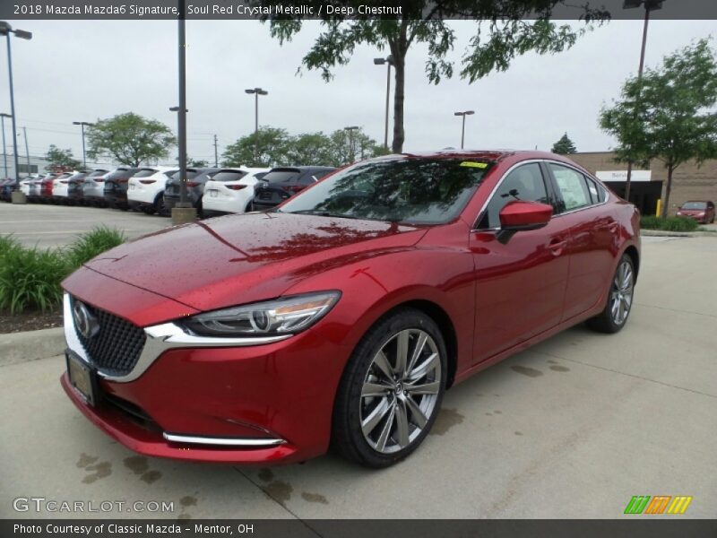 Front 3/4 View of 2018 Mazda6 Signature