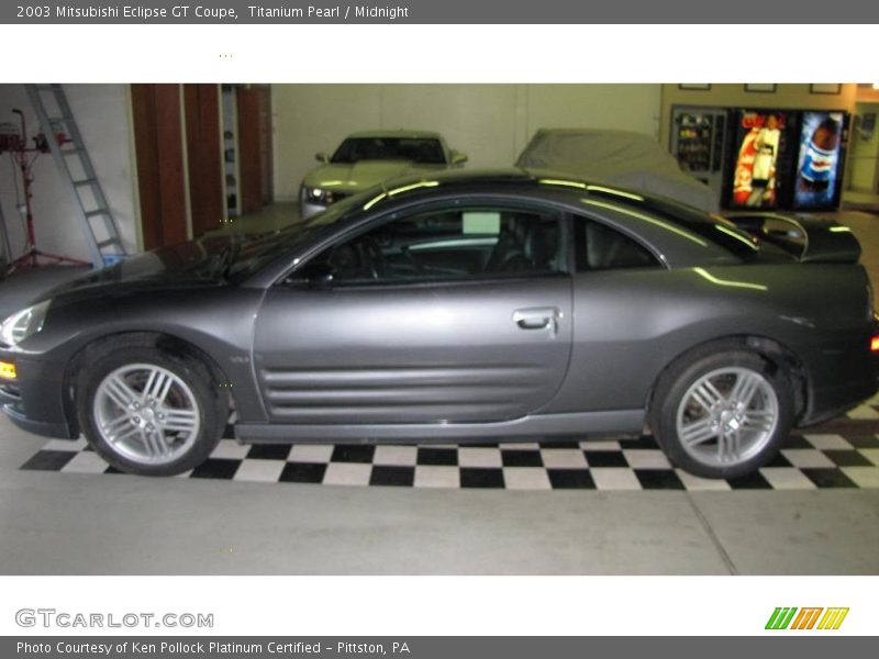 Titanium Pearl / Midnight 2003 Mitsubishi Eclipse GT Coupe