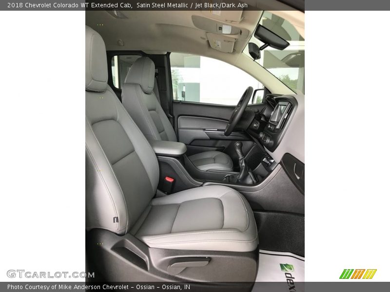  2018 Colorado WT Extended Cab Jet Black/Dark Ash Interior