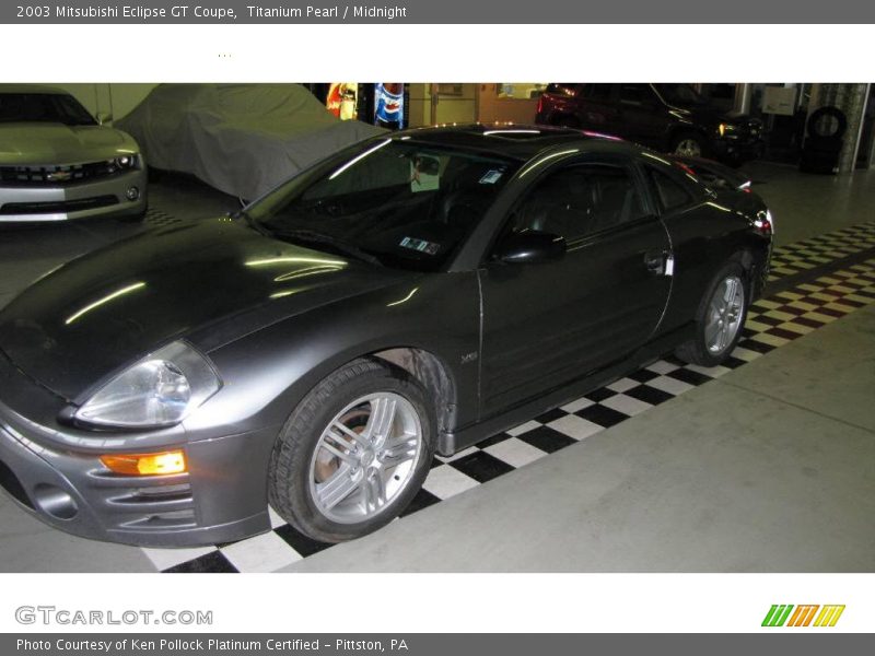 Titanium Pearl / Midnight 2003 Mitsubishi Eclipse GT Coupe