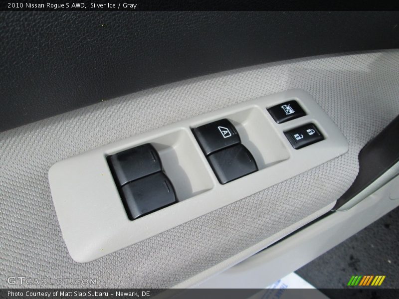 Silver Ice / Gray 2010 Nissan Rogue S AWD