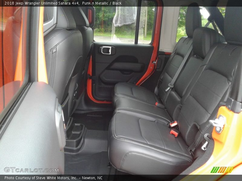 Rear Seat of 2018 Wrangler Unlimited Sahara 4x4