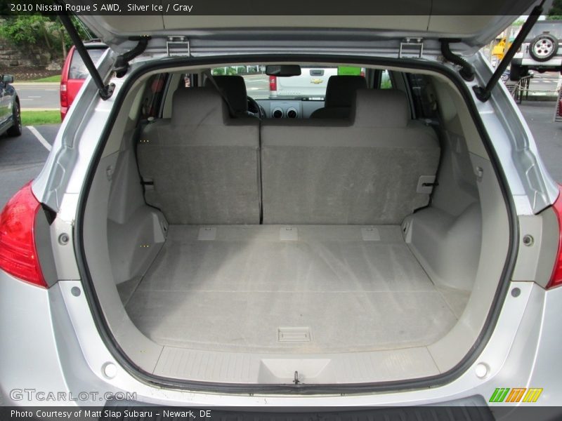 Silver Ice / Gray 2010 Nissan Rogue S AWD