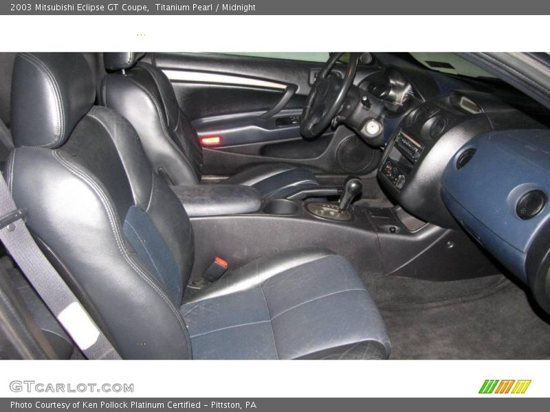 Titanium Pearl / Midnight 2003 Mitsubishi Eclipse GT Coupe