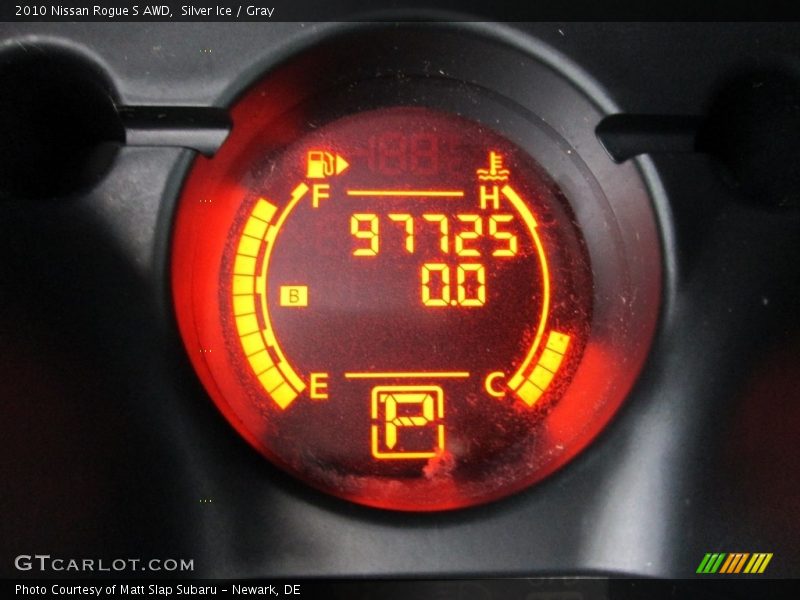 Silver Ice / Gray 2010 Nissan Rogue S AWD