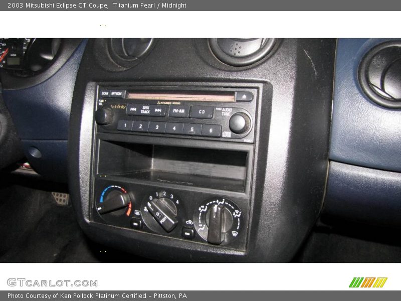 Titanium Pearl / Midnight 2003 Mitsubishi Eclipse GT Coupe
