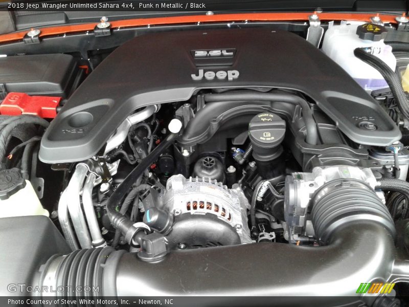  2018 Wrangler Unlimited Sahara 4x4 Engine - 3.6 Liter DOHC 24-Valve VVT V6