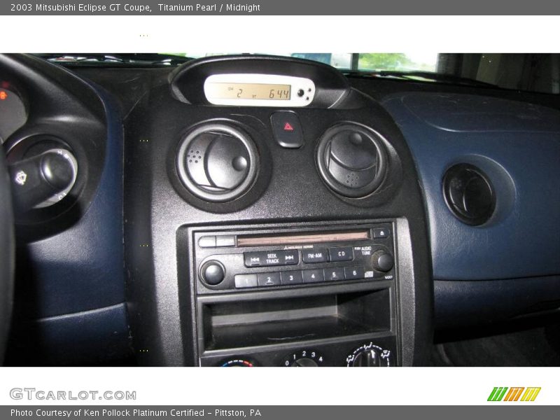 Titanium Pearl / Midnight 2003 Mitsubishi Eclipse GT Coupe