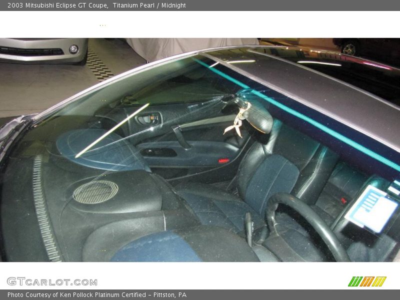Titanium Pearl / Midnight 2003 Mitsubishi Eclipse GT Coupe
