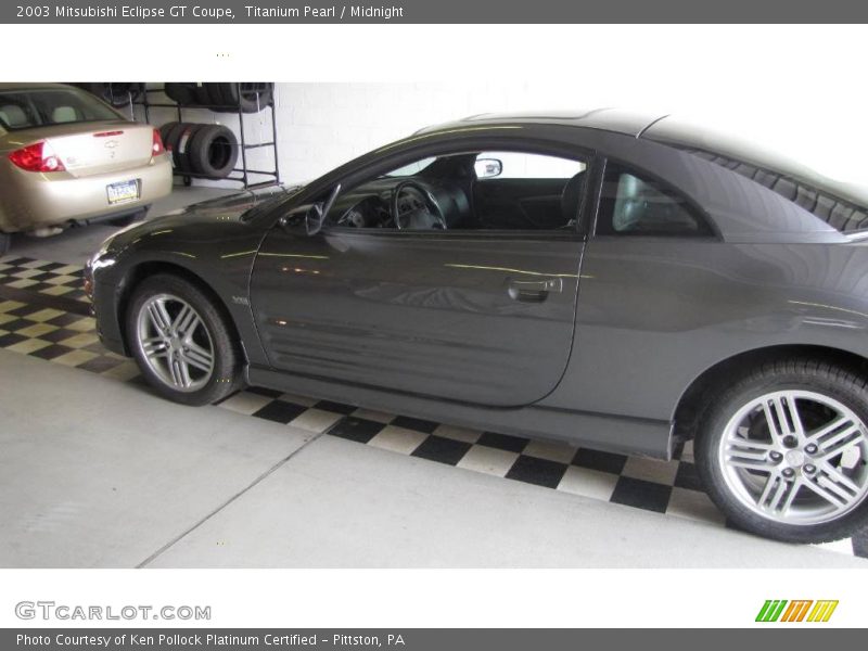 Titanium Pearl / Midnight 2003 Mitsubishi Eclipse GT Coupe