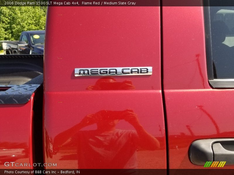 Flame Red / Medium Slate Gray 2006 Dodge Ram 1500 SLT Mega Cab 4x4