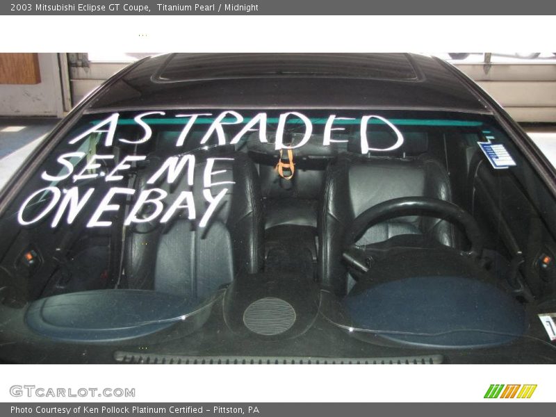 Titanium Pearl / Midnight 2003 Mitsubishi Eclipse GT Coupe