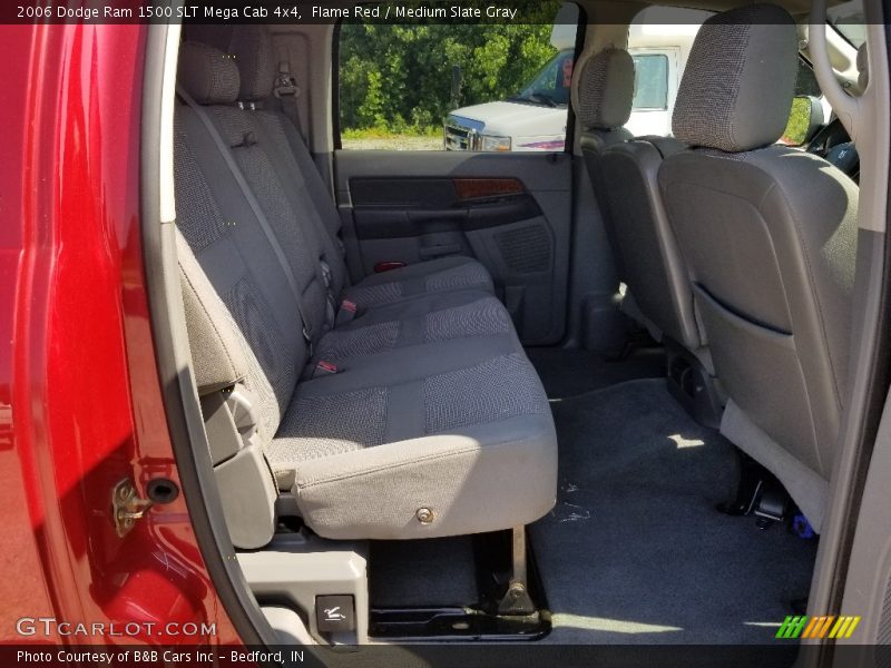 Flame Red / Medium Slate Gray 2006 Dodge Ram 1500 SLT Mega Cab 4x4